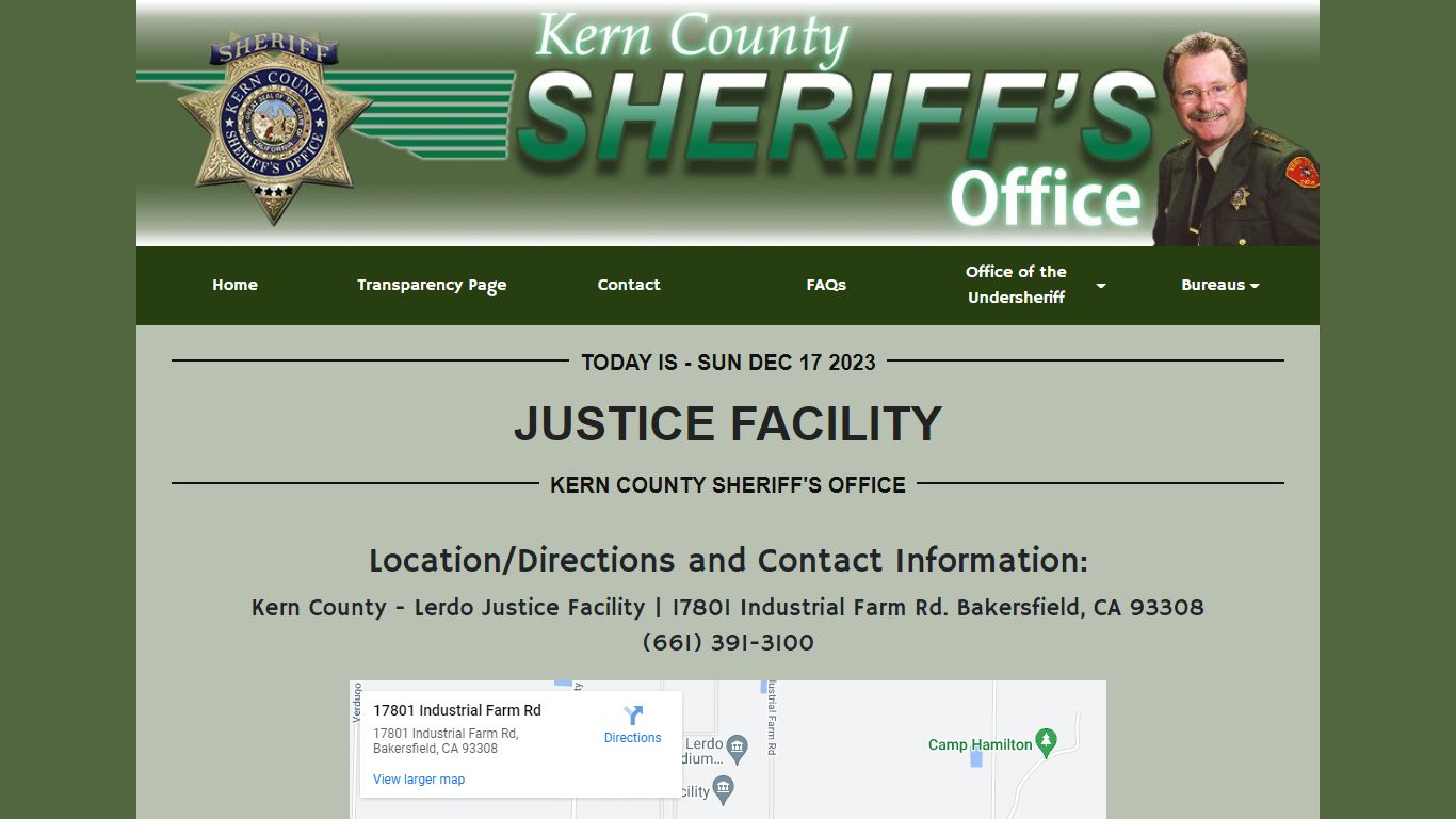 Justice Facility | KCSO
