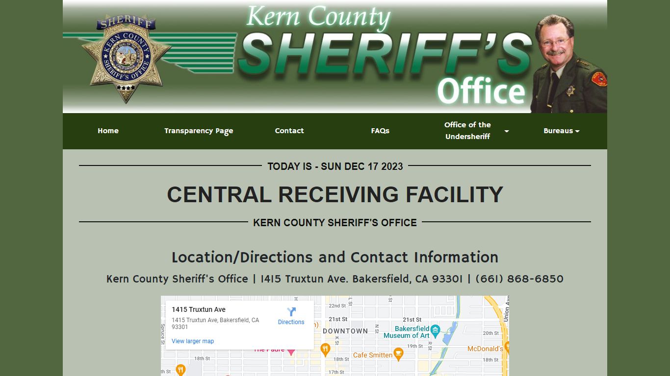 Central Receiving | KCSO